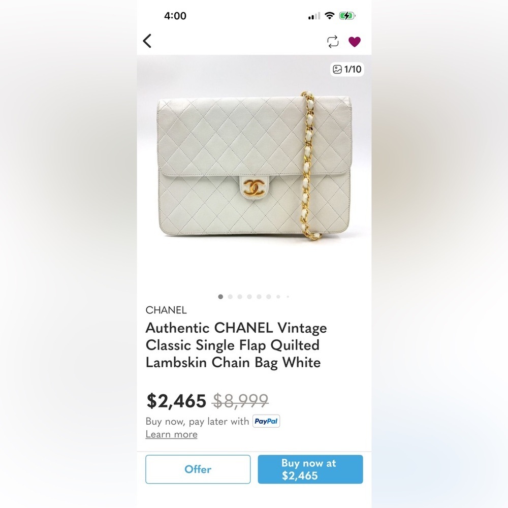 Vintage Chanel Single Flap - Picture 13 of 13